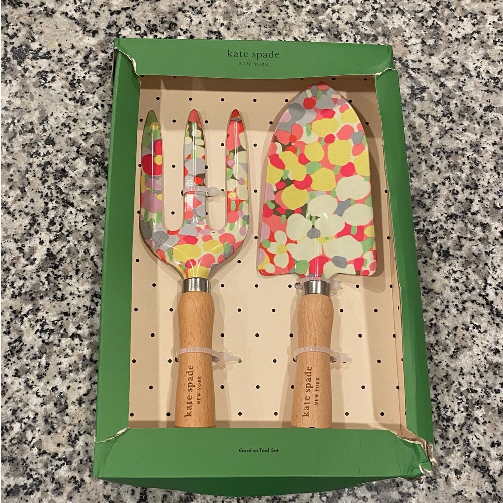 Kate Spade New York Garden Tool Set Floral Dot